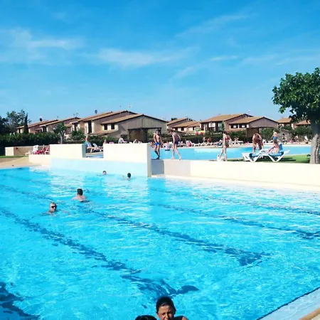 Maison Avec Piscine Chauffee De Paques A La Toussaint Acces Animation & Parc Aquatique De Juin A Fin Septembre * Portiragnes