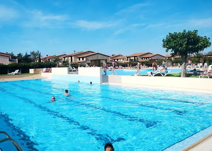 Maison Avec Piscine Chauffee De Paques A La Toussaint Acces Animation & Parc Aquatique De Juin A Fin Septembre * Portiragnes